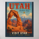 Suche nach vintage utah poster Reise