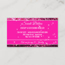 Suche nach licht rosa visitenkarten Mädchenhaft