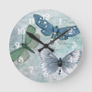 Suche nach vintage schmetterlinge wanduhren Französisch