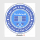 Suche nach hitze aufkleber Pickleball
