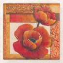 Suche nach mohnblumen untersetzer Orange