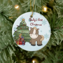 Suche nach weihnachtspferd ornamente Baby