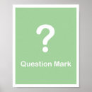 Suche nach fragezeichen poster Satzzeichen