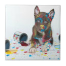 Suche nach welpen fliesen Hund