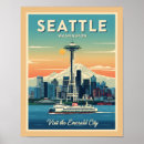 Suche nach seattle poster Retro