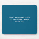 Suche nach anerkennung mousepads Lustig