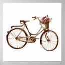 Suche nach vintage flowers poster Bike