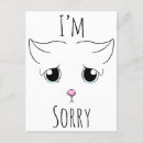 Suche nach entschuldigung postkarten Katze