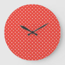 Suche nach rote punkte wanduhren Modern