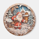 Suche nach weihnachtsmann magnete Aquarell
