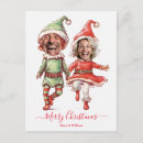 Suche nach weihnachtself postkarten Rot