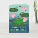 Suche nach schalttag karten Frosch