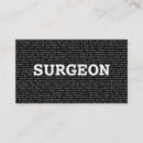 Suche nach chirurgen visitenkarten Operation