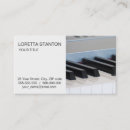Suche nach tastatur visitenkarten Musikalisch