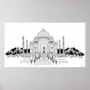 Suche nach taj mahal poster Illustration