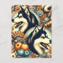 Suche nach husky postkarten Niedlich