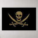 Suche nach piratenflaggen poster Totenkopf und knochen