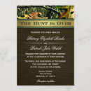 Suche nach die jagd ist vorbei einladungen Tarnung