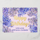 Suche nach lila blume karte karten Floral