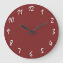 Suche nach maroon wanduhren Modern