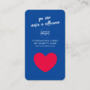 Suche nach wohltätigkeit visitenkarten Spenden