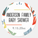 Suche nach botanical aufkleber Babyparty