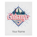 Suche nach chicago flagge poster Usa