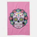 Suche nach dia de los muertos geschirr tücher Bunt