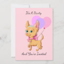 Suche nach niedlicher chihuahua einladungen Geburtstagsparty
