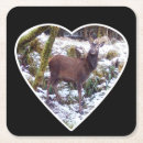 Suche nach hirsch untersetzer Schnee