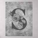 Suche nach buchstabe s poster Monogramm