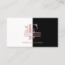 Suche nach monogramm f visitenkarten Rose