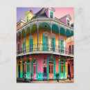 Suche nach new orleans postkarten Berühmte ikonische sehenswürdigkeit