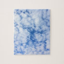 Suche nach weiße wolken puzzle Blau