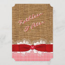 Suche nach leinwand und spitze einladungen Scheunenhochzeit