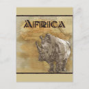 Suche nach rhinoceros postkarten Safari