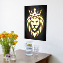 Suche nach löwe silhouette poster Tier