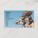 Suche nach pinup visitenkarten Cowgirl