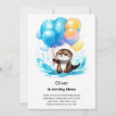 Suche nach otter einladungen Junge