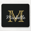Suche nach monogramm mousepads Modernes