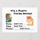Suche nach niedlicher hamster einladungen Party
