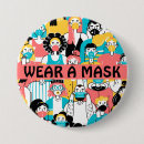Suche nach masken buttons Coronavirus