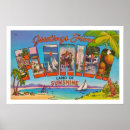 Suche nach vintage florida reise poster Tropisch