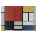 Suche nach piet mondrian untersetzer Rot