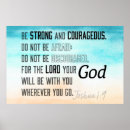 Suche nach joshua 1 9 poster Ermutigung