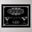 Suche nach cocktail party poster Zeichen