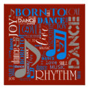 Suche nach tanz poster Typografie