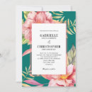 Suche nach rosa und grüne hochzeit einladungen Schick