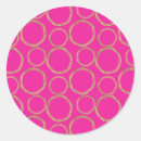 Suche nach goldener kreis aufkleber Chic