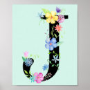 Suche nach monogramm j poster Alphabet